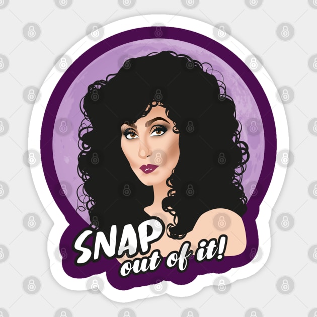 Snap out of it! Sticker by AlejandroMogolloArt